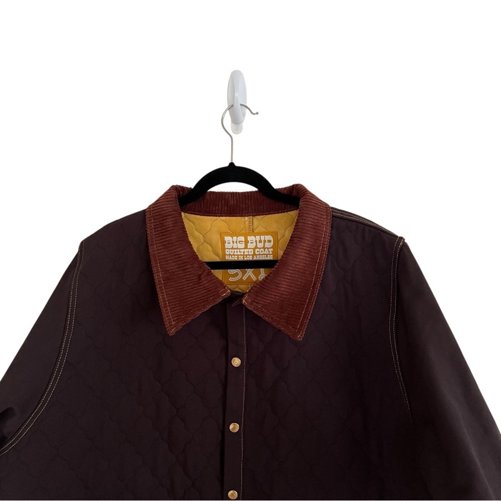 Big Bud Press Quilted Coat in Espresso Brown 3XL - Picture 4 of 13